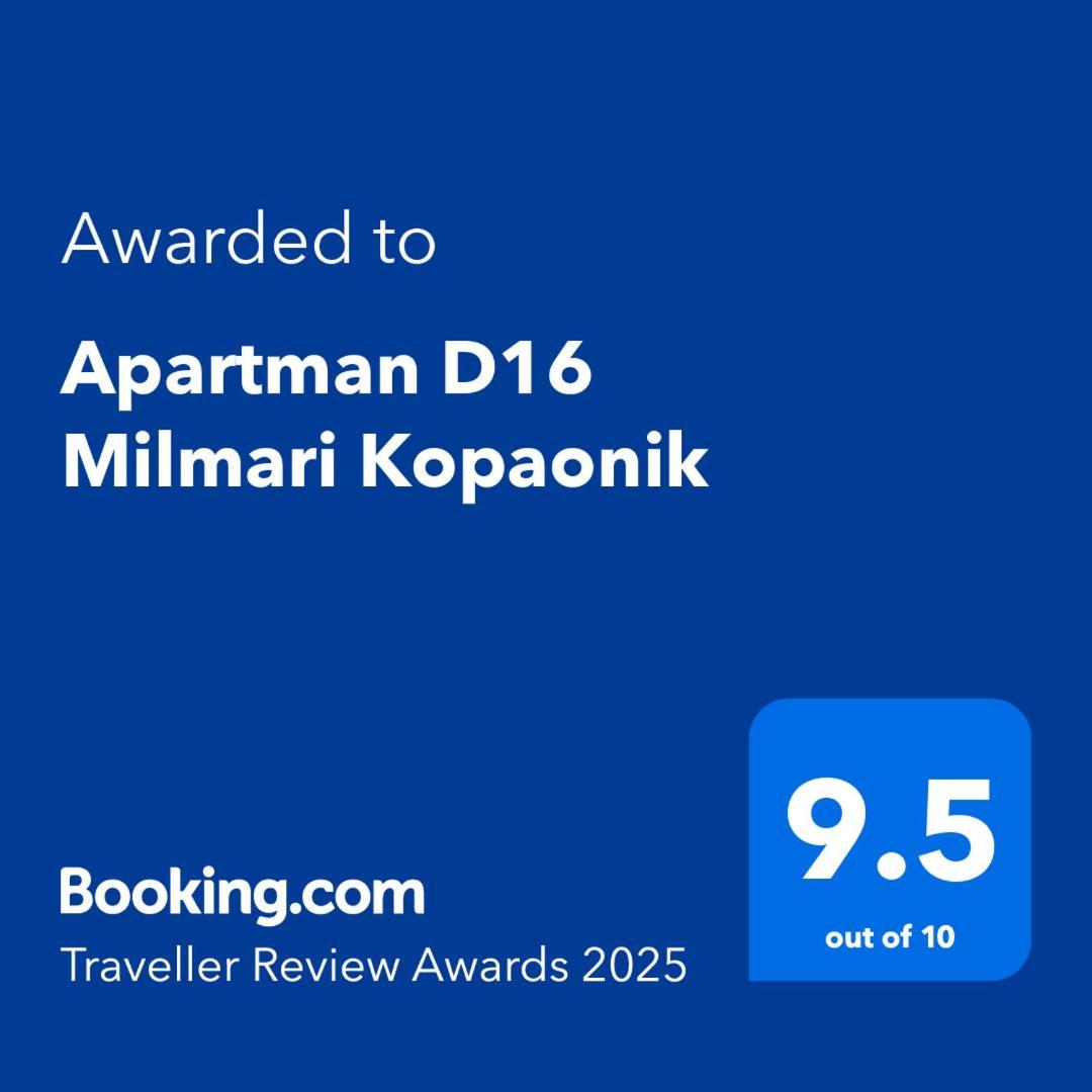 Apartman D16 Milmari Kopaonik Dış mekan fotoğraf